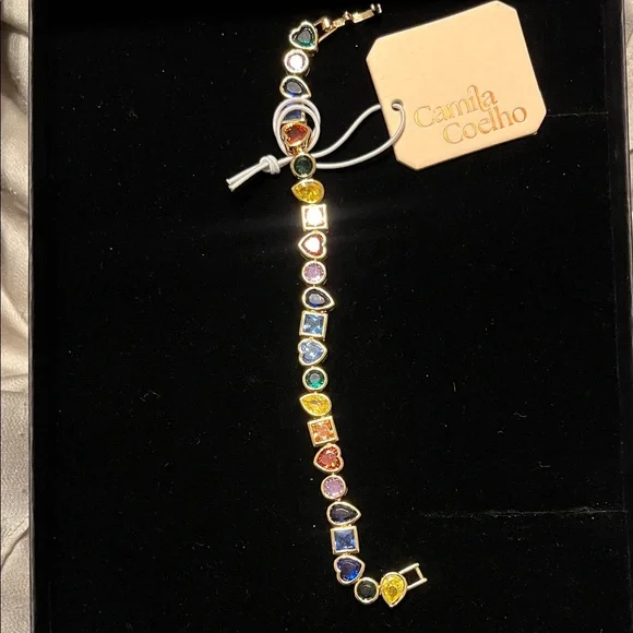 Camila Coelho Vibrant Gemstone Bracelet - Picture 4 of 7